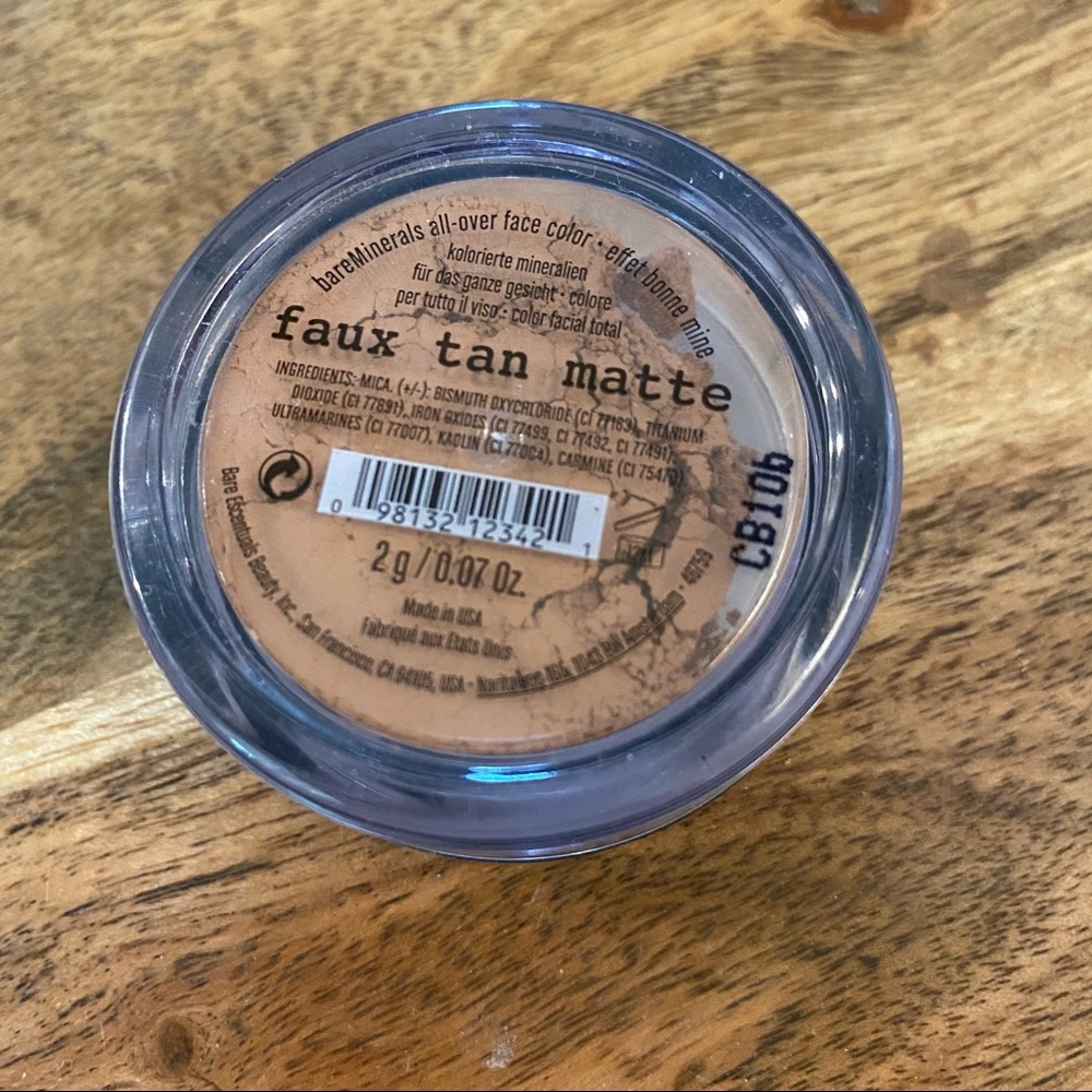 BareMinerals All Over Face Color “faux tan matte”